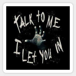 Talk to me horror movie Sticker